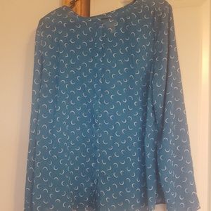 Dark Teal G.H. Bass women's top